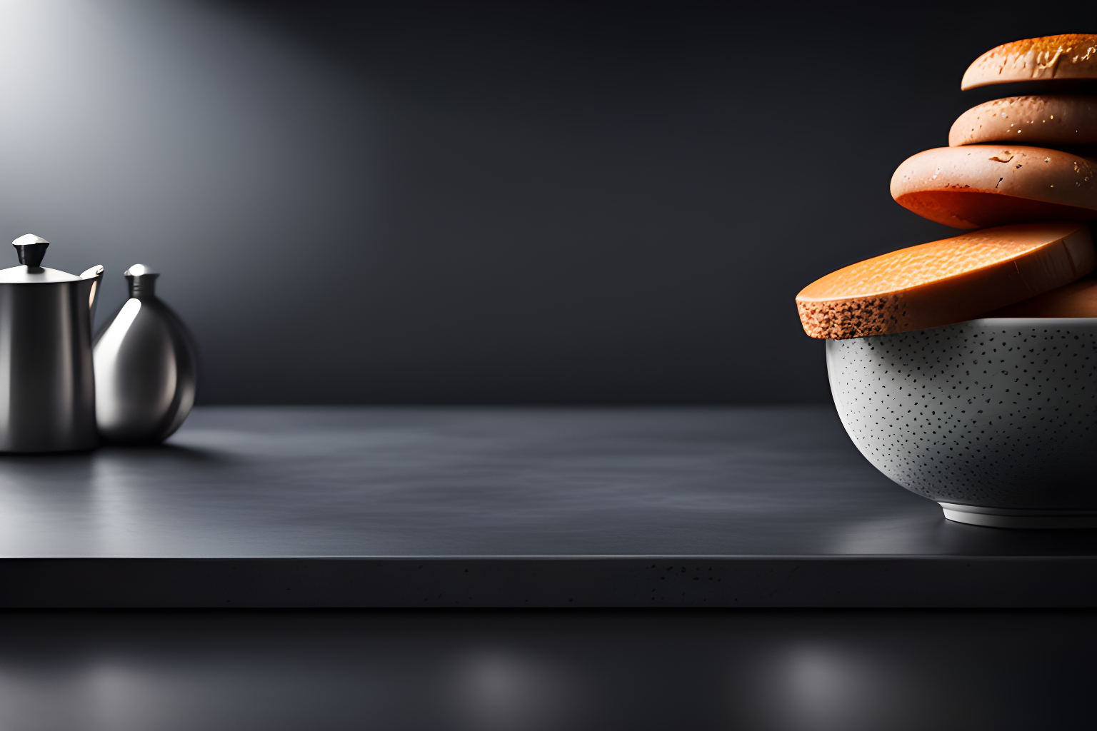 Background of kitchen appliances